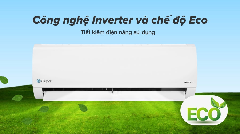 Máy lạnh Casper Inverter 1.5 HP IC-12TL32 - Công nghệ tiết kiệm