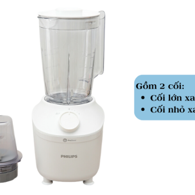 Máy xay sinh tố đa năng Philips HR2041/10 - 2 cối