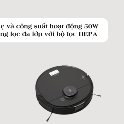 Robot hút bụi lau nhà Ecovacs Deebot T9 AIVI Plus