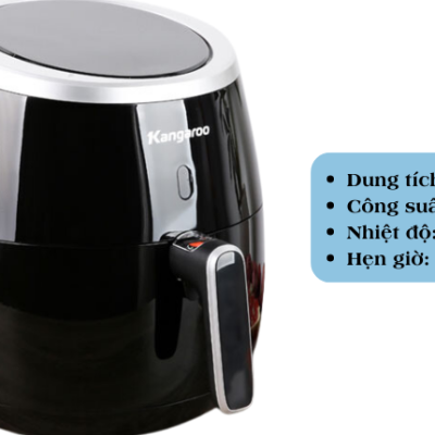 Nồi chiên không dầu Kangaroo KG52AF1A 5 lít