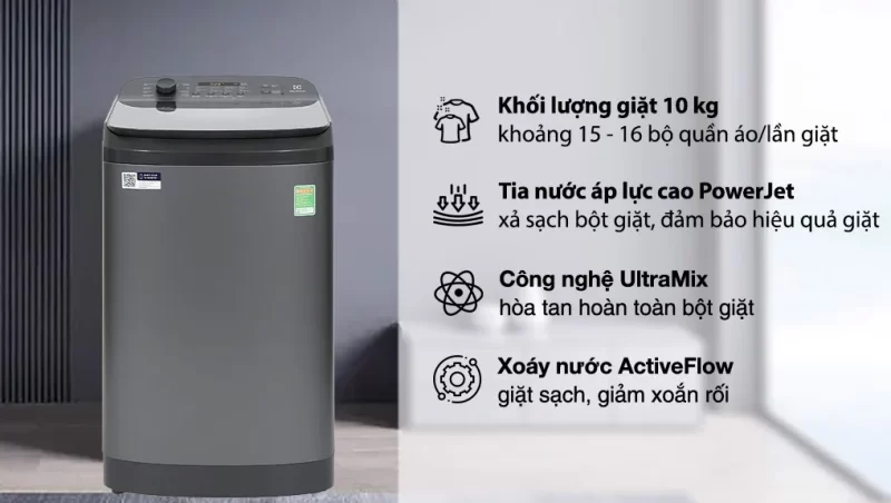 Máy giặt Electrolux Inverter 10 kg EWT1074M5SA
