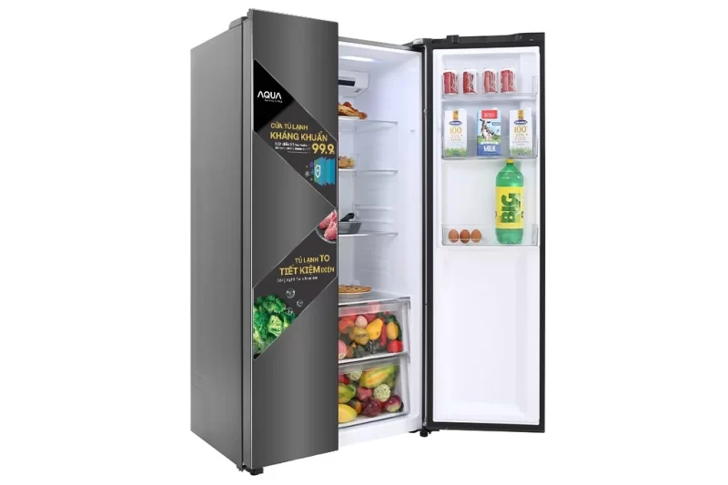 Tủ lạnh Aqua Inverter 541 lít AQR-S541XA(BL)