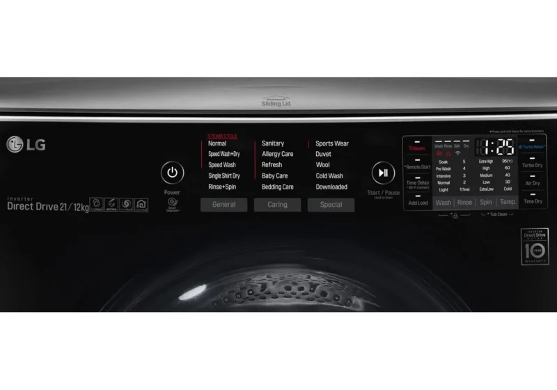 Máy Giặt Sấy LG Inverter 21 kg TWINWASH F2721HTTV