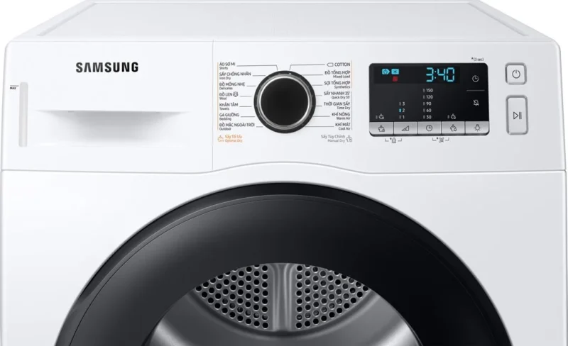 Máy Sấy Samsung 9 kg DV90TA240AE/SV