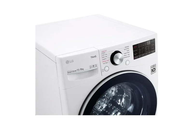 Máy Giặt Sấy LG Inverter 15 kg F2515RTGW