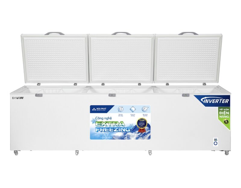 Tủ đông Hòa Phát HPF AD81190.1 Inverter dàn đồng 3 cánh 1190L -30oC