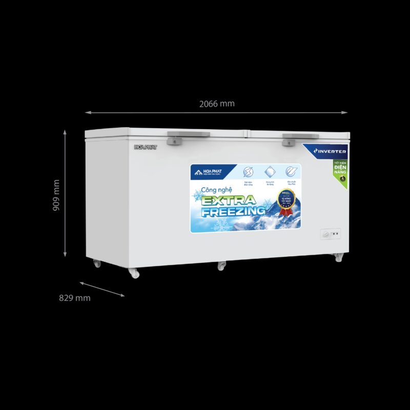 Tủ đông Hòa Phát HPF AD8783 783L Inverter dàn đồng -30oC