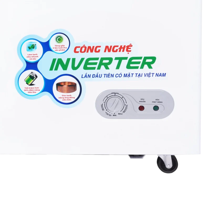 Tủ Đông Inverter Sanaky VH-1399HY3, 3 Cánh 1300 Lít
