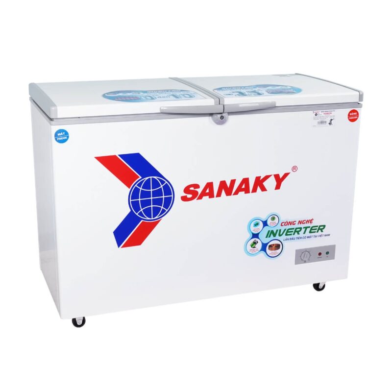 Tủ đông 2 ngăn đông mát Sanaky VH-3699W3 – 360 lít