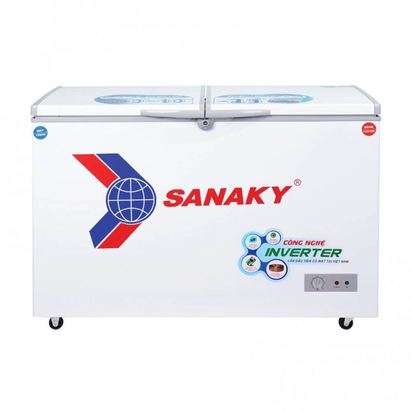 Tủ đông 2 ngăn đông mát Sanaky VH-3699W3 – 360 lít