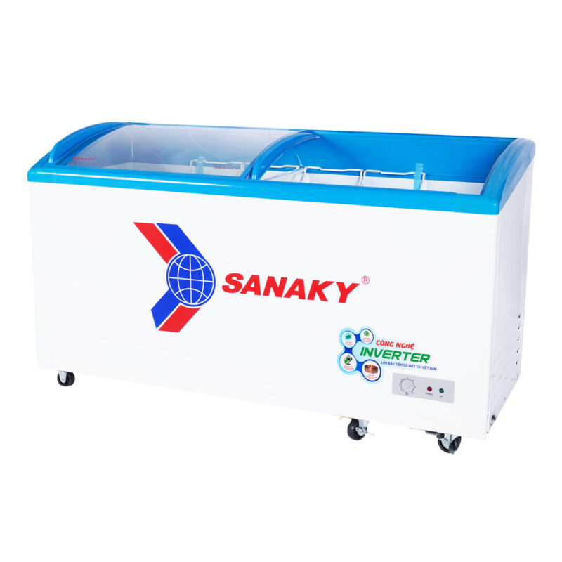 Tủ đông 1 ngăn nắp kính lùa Sanaky VH 6899K3 450 lít