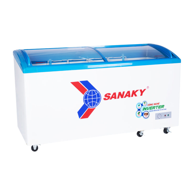 Tủ đông 1 ngăn nắp kính lùa Sanaky VH 6899K3 450 lít