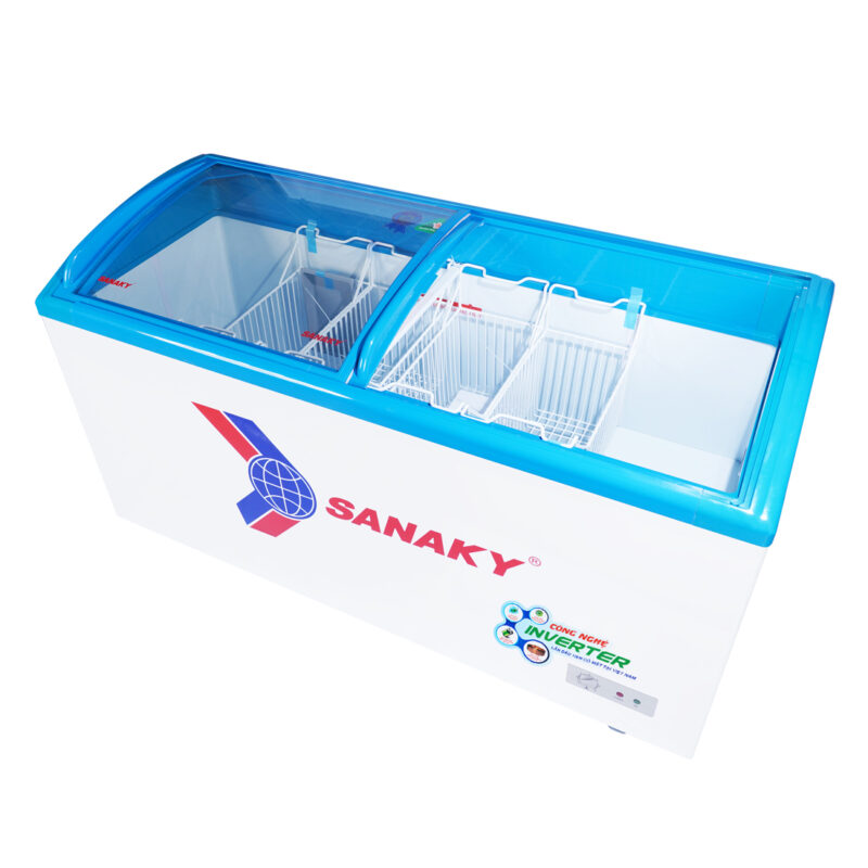 Tủ đông 1 ngăn nắp kính lùa Sanaky VH 6899K3 450 lít