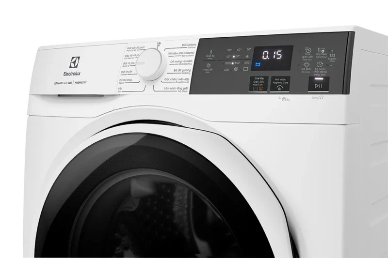 Máy giặt sấy Electrolux UltimateCare 300 Inverter giặt 9 kg - sấy 6 kg EWW9024P3WC