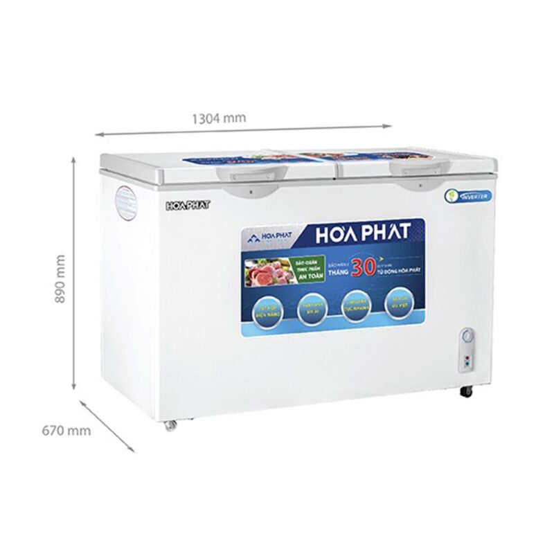 Tủ đông Hòa Phát Inverter 1 ngăn 1 chế độ đông HPF AD8352 352 lít
