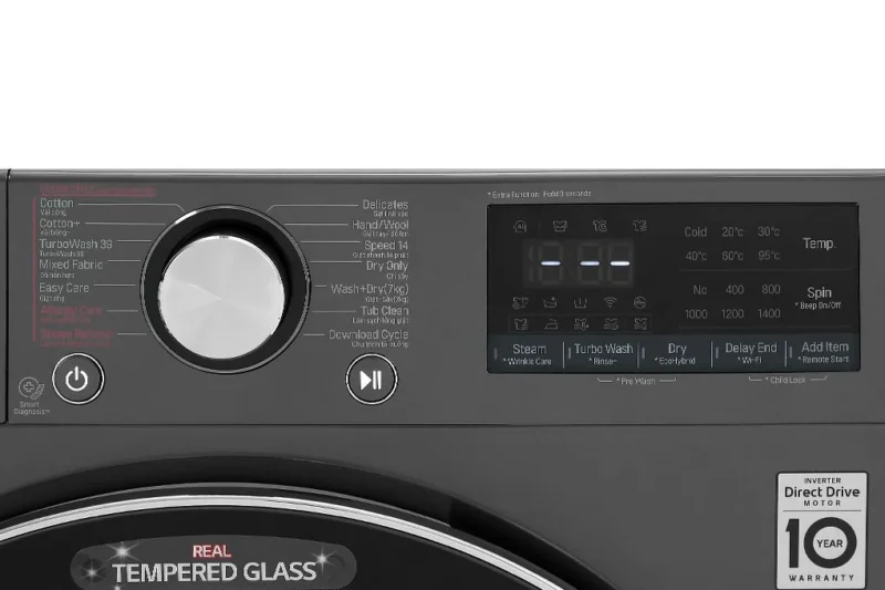 Máy Giặt Sấy LG Inverter 10.5 kg FV1450H2B