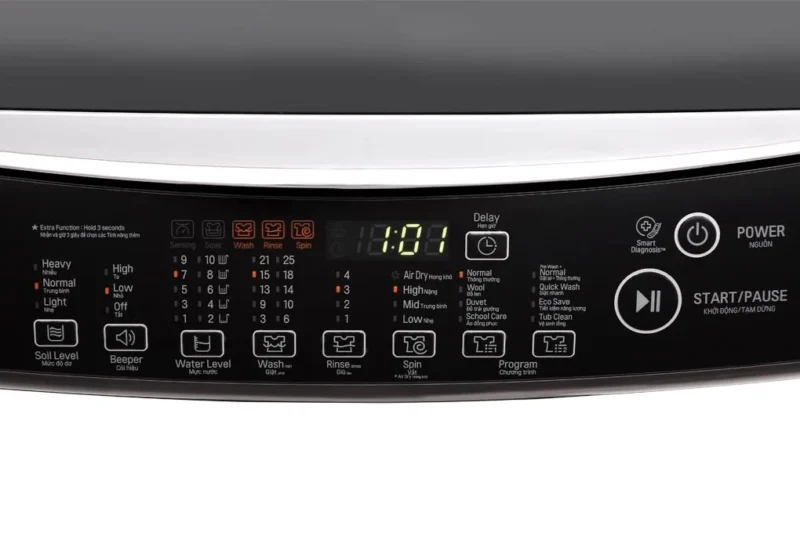 Máy giặt LG Inverter 9 kg T2109VSAB