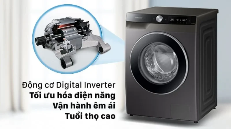 Máy Giặt Samsung AI Inverter 10 kg WW10T634DLX/SV