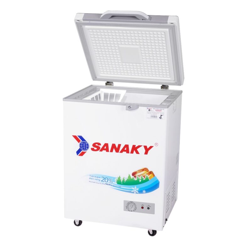 Tủ Đông Gia Đình Sanaky VH 1599HYK, 100 Lít Dàn Đồng