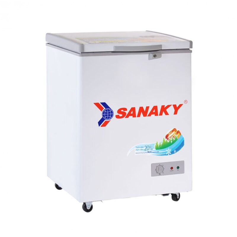 Tủ Đông Gia Đình Sanaky VH 1599HY, 100 Lít Dàn Đồng