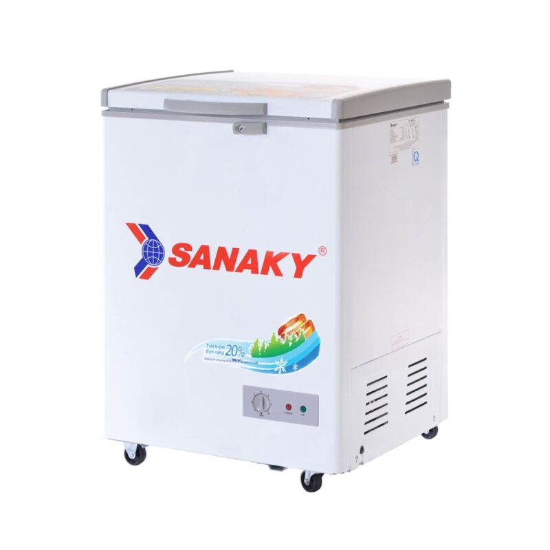 Tủ Đông Gia Đình Sanaky VH 1599HY, 100 Lít Dàn Đồng