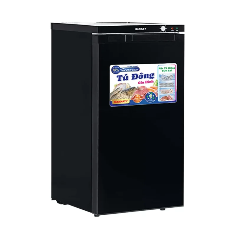 Tủ đông đứng Sanaky VH-160VD3 118 lít inverter