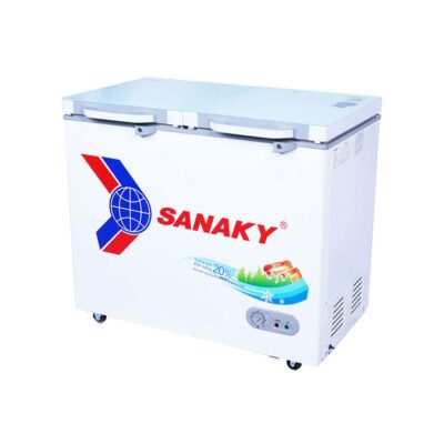 Tủ Đông Sanaky VH-2599A2KD Mặt Kính Cường Lực 250 Lít