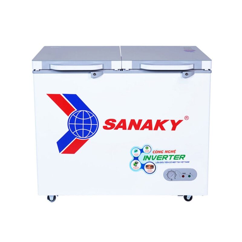 Tủ đông Inverter Sanaky mặt kính cường lực VH-2599A4K (250 lít)