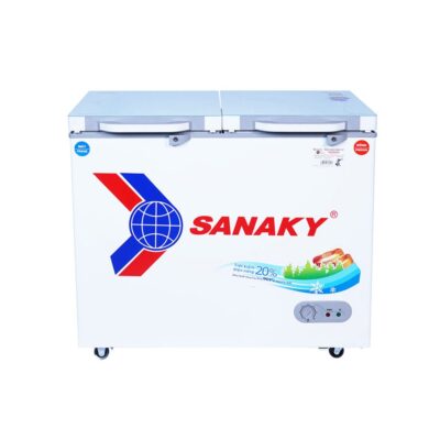 Tủ Đông Sanaky Mặt Kính Cường Lực VH-2599W2KD, 250 Lít