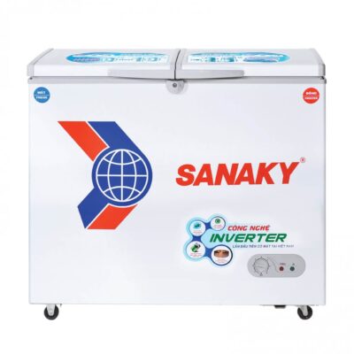 Tủ Đông Inverter Sanaky VH-2599W3 (2 Ngăn Đông, Mát 250L)
