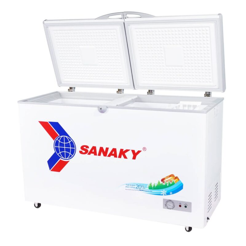 Tủ đông 1 ngăn 2 cánh mở Sanaky VH 3699A1 360 lít